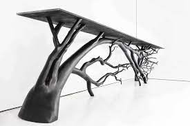 See more ideas about tree trunk table, trunk table, stump table. Bilbao Console Tree Branch Table By Sebastian Errazuriz