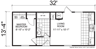 Micro 14 X 32 427 Sqft Mobile Home Factory Expo Home Centers Mobile Home Floor Plans Single Wide Mobile Homes House Floor Plans
