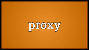 Proxy Meaning Youtube