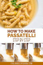 How To Make Passatelli Step By Step Recipe In 2021 Italian Recipes Authentic Italian Recipes Italian Dinner Recipes