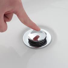 bathroom sink pop up drain assembly