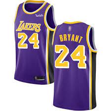 You'll have no problem staying comfortable and cool with this jersey. Kobe Bryant 24 Lakers Jersey Purple Lakers