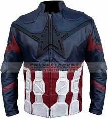Grip The Offer Avengers Infinity War Captain Jacket In The Lowest Price At Cel Captain America Leather Jacket Captain America Jacket Distressed Leather Jacket