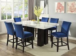 Buy products such as better homes & gardens autumn lane farmhouse solid wood dining bench at walmart and save. Camila Rectangular Counter Height Dining Set By Steve Silver Furniture Furniturepick