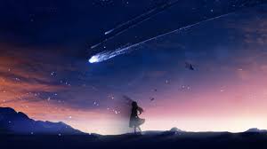 ¡los mejores fondos de stitch gratis para descargar! Anime Cometa En Cielo Anocheciendo Fondo De Pantalla 4k Ultra Hd Id 3042
