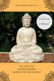 Buddha Im Garten Fur Wellness Zuhause Ongnamo Blog In 2020 Buddha Buddha Figur Meditation