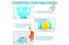 Comforts fussy babies sealed lot of 2. Bblike Baby Bath Toys Diy Water Pipes Toys With Water Spray Bathtub Toys For Toddlers Kids Girls Boys 16 Pcs Kogan Com