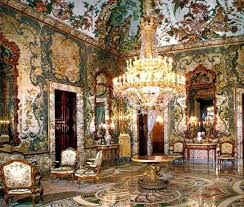Salon Gasparini At The Royal Palace Of Madrid Castles Interior Opulent Interiors Palace Interior