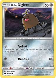 Alolan Diglett Pokemon Pokemon Tcg Pokemon Cards