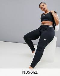 Black And Gold Nike Leggings Plus Size Nike Plus Pro Training Legging Asos Plus Size Womens Clothing Gym Clothes Women Training Clothes