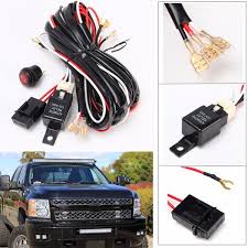 270cm Wiring Harness With On Off Switch 40a 300w Relay Fuse For Off Road Led Light Bar Car Lights From Automobiles Motorcycles On Banggood Com Led Driving Lights Led Light Bars Offroad