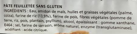 Pate Feuilletee Sans Gluten Croustipate 280 G