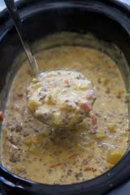The last thing i want to do is worry about cooking for everyone! Crockpot Soup Slow Cooker Cheeseburger Soup Taste And Tell