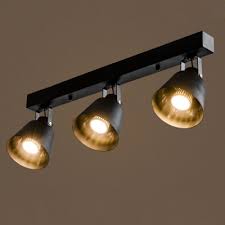 24 Inches Wide 3 Light Industrial Style Led Spotlight Ceiling Light Takeluckhome Com