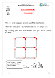matchstick puzzle 7 matchstick puzzles by urbrainy com