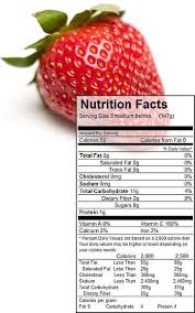 If the exact number of calories is important (such as another factor that affects the calories in strawberries is how they are prepared. 31 Nutrition Label For Strawberries Labels For Your Ideas