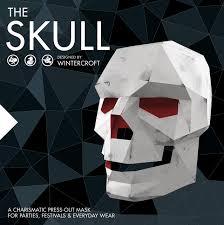 Maybe you would like to learn more about one of these? The Skull Designed By Wintercroft A Charismatic Press Out Mask For Parties And Everyday Wear Wintercroft Steve Amazon De Bucher
