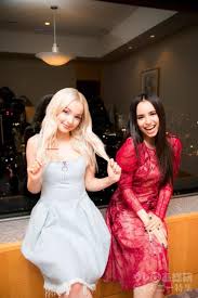 @dovecameron attends the premiere of hulu's new dramedy series 'high fidelity'. Sofiacarson In 2020 Dove Cameron Sofia Carson Dove Cameron Style