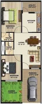 Image Result For 20 50 House Plan Duplex House Plans 20x30 House Plans 2bhk House Plan