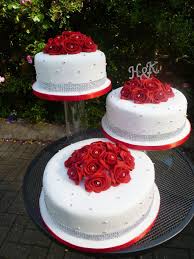 Maybe you would like to learn more about one of these? Red And White Wedding Cake Ideas Wedding Cake Red Wedding Cake Stands Simple Wedding Cake