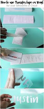 How To Use Transfer Paper With Vinyl Silhouette Cameo Silhouette Cameo Tutorials Silhouette Cameo Projects