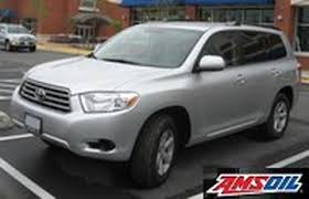 We bought the vehicle new and have had regular oil changes (3,000 to 4,000 miles). 2008 Toyota Highlander Recommended Synthetic Oil And Filter