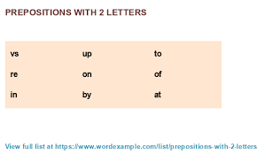 However, there are more options such as ascii codes, tap codes or even the periodic table of elements. Prepositions With 2 Letters 23 Results