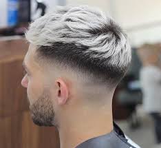 There are many versatile haircuts for black men to create all kinds of looks. Undercut Plus A White Highlight Men Hair Color Mens Hair Colour Hairstyles Haircuts