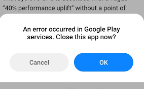 В основном, вы видите такое уведомление: Getting An Error Occurred In Google Play Services Many Times After Reboot In Two Of My Xiaomi Phones Running Miui 12 Anyone Else Experiencing It Pocophones