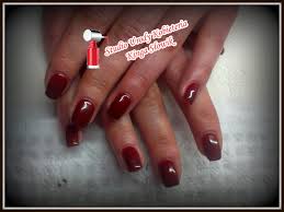 Studio Urody Kobieteria Kinga Slowik Manicure Hybrydowy Bordo
