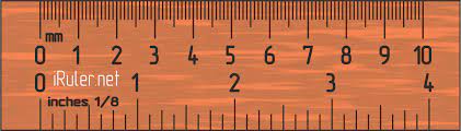 For the ruler to display correctly (i.e., in proportion to the actual physical size), it must be calibrated. Iruler Net Online Ruler