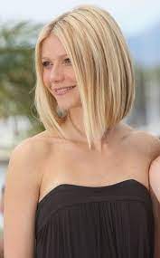 Gwyneth Paltrow The Beauty Thesis Angled Bob Hairstyles Long Angled Bob Hairstyles Medium Hair Styles