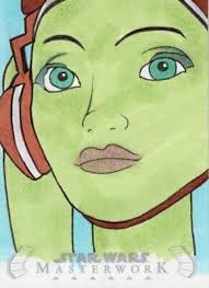 Star Wars Masterwork 2020 Sketch Card By Michelle Rayner