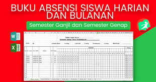 Maybe you would like to learn more about one of these? Contoh Absen Siswa Untuk Sd Smp Sma Format Excel Guraruguraru