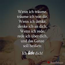 Wenn Ich Traume Traume Ich Von Dir Schone Spruche Lebensweisheiten Liebevolle Spruche Ich Liebe Dich Zitate