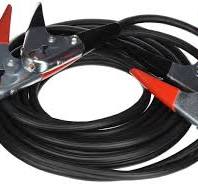Coleman Cable 08766 Heavy-Duty Truck and Auto Battery Booster Cables with Parrot Jaw Clamps, 4-Gauge, 16-Foot