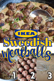 Swedish Meatballs Recipe One Pan Authentic Ikea Recipe Swedish Meatball Recipes Swedish Meatballs Beef Recipes Easy