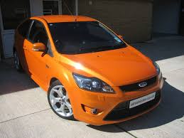 2009 Ford Focus St 3 Electric Orange Steve Coulter Performance Cars Buying Selling All Rs St Models Nationwide Ford Focus Ford Focus St Ford