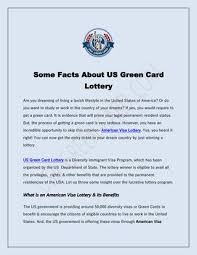 We are experts in green card lottery and us visa photos, all of our users successfully submitted their photo to the official website. Some Facts About Us Green Card Lottery By Usgreencard Issuu