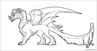 Mystical dragon / artist tatyana gushchina. Arctic Dragon Coloring Pages Dragon Coloring Pages Coloring Pages For Kids And Adults