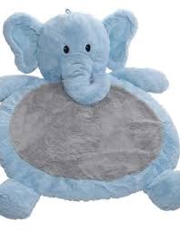 Ships free orders over $39. Blue Elephant Baby Mat The Initial Choice