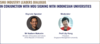 Mendikbud nadiem makarim ternyata salah satu manusia langka loh di dunia. Smu Industry Leaders Dialogue The Future Of Higher Education In A Post Covid 19 Era Singapore Management University Smu