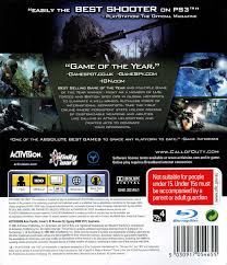 Can choose to outfit your weapon with any camo, custom reticle, charm, and stickers that you've unlocked. Call Of Duty 4 Modern Warfare Game Of The Year Edition 2008 Playstation 3 Box Cover Art Mobygames