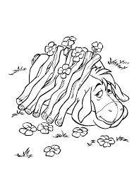 Eeyore smiling new pdf link. Printable Eeyore Coloring Pages Coloringme Com