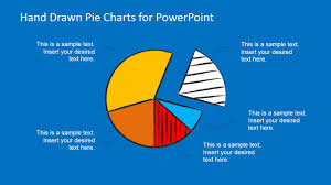 hand drawn pie chart toolkit for powerpoint