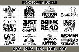 Download Book Lover Bundle 12 Designs Graphic By Svgexpress Creative Fabrica PSD Mockup Templates