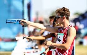 A pentatlon beshta tadbirni o'z ichiga olgan tanlovdir. Modern Pentatlon Spor Bransinda Artik Yerli Lazer Silahlar Kullanilacak Modern Pentatlon Nedir Aspor