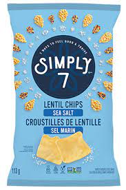 Preheat the oven to 350 degrees f (177 degrees c). Sea Salt Lentil Chips Gluten Free Plant Based Simply 7 Snacks