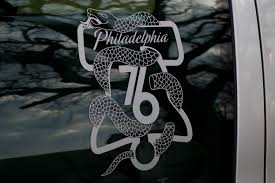 Sixers unveil new 'snake' playoff logo | kyw. The New Sixers Logo Is So Dope I Had To Put It On My Car Sixers