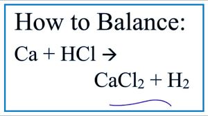 Write the balanced molecular equation.2. How To Balance Ca Hcl Cacl2 H2 Calcium Hydrochloric Acid Youtube
